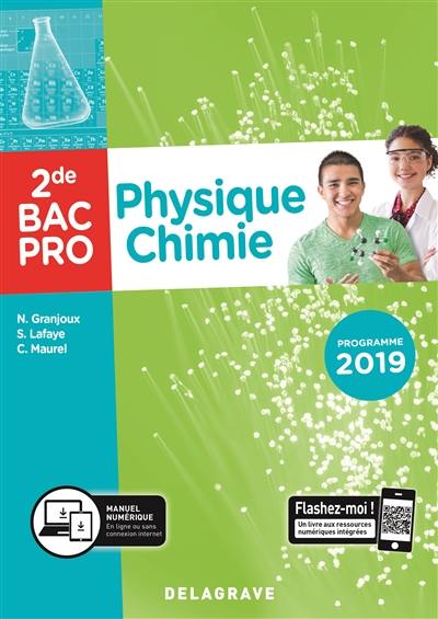 Physique chimie 2de bac pro : programme 2019