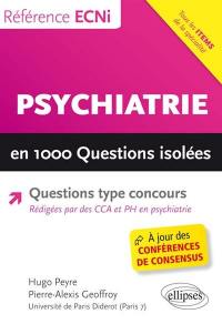 Psychiatrie en 1.000 questions isolées