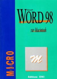 Microsoft Word 98 sur Macintosh