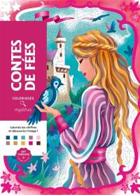 Coloriages mystères : Contes de fées