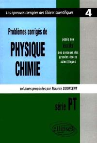 Problèmes de physique et chimie posés aux écrits des concours des grandes écoles scientifiques : série PT 1998
