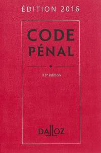 Code pénal 2016