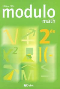 Modulo math 2de