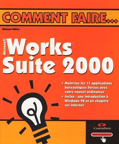 Microsoft Works suite 2000