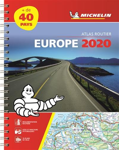 Europe 2020 : atlas routier et touristique. Europe 2020 : tourist and motoring atlas. Europa 2020 : Strassen- und Reiseatlas