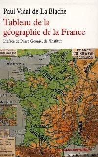 Tableau de la géographie de la France