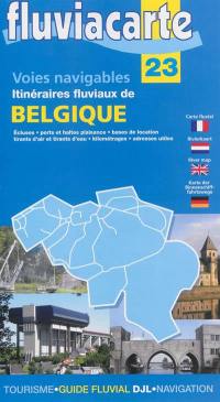 Itinéraires fluviaux de Belgique. Sheepvaartwegen België