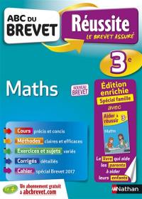 Maths 3e : nouveau brevet