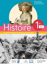 Histoire, 1re : nations, empires, nationalités, de 1789 aux lendemains de la Première Guerre mondiale : programme 2019