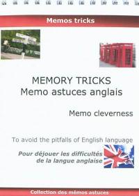 Memory tricks : mémo astuces anglais : memo cleverness