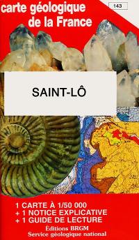 Saint-Lô : carte géologique de la France à 1/50 000, 143