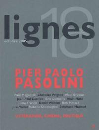 Lignes, nouvelle série, n° 18. Pier Paolo Pasolini