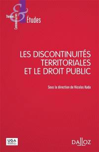 Les discontinuités territoriales et le droit public
