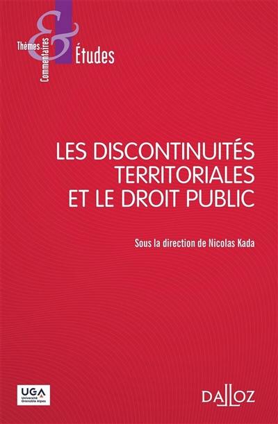 Les discontinuités territoriales et le droit public