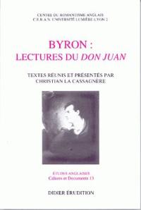 Byron : lectures du Don Juan