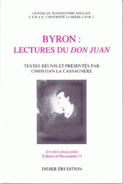 Byron : lectures du Don Juan