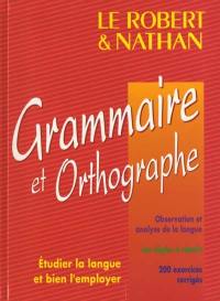 Grammaire et orthographe