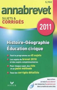 Histoire-géographie, éducation civique