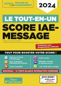 Score IAE-Message : le tout-en-un : 2024