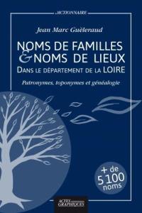 Noms de familles & noms de lieux dans le département de la Loire : patronymes, toponymes et généalogie