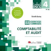 Comptabilité et audit : 88 exercices corrigés