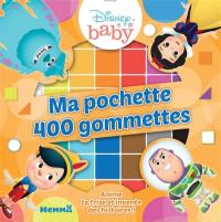 Disney baby : ma pochette 400 gommettes : les personnages