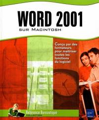 Word 2001 sur Macintosh