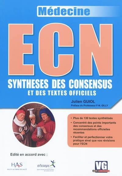 ECN : synthèses des consensus et des textes officiels