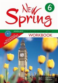New Spring anglais 6e A1 : workbook