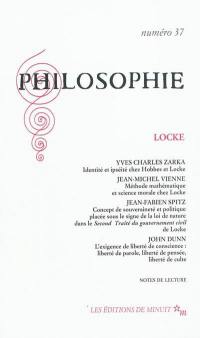 Philosophie, n° 37. Locke