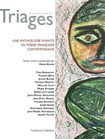 Triages, supplément. Une anthologie vivante de poésie française contemporaine