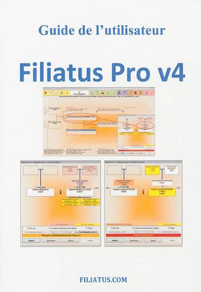 Filiatus pro v4 : Mariaged, les imports Nimègue, les doublons, la fusion, la monographie : tutoriel