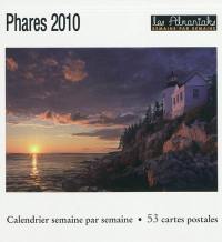 Phares 2010 : calendrier semaine par semaine : 53 cartes postales