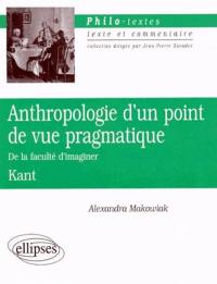 Anthropologie d'un point de vue pragmatique, de la faculté d'imaginer, Kant