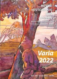 Revue historique des armées, n° 305. Varia 2022