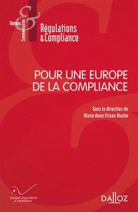 Pour une Europe de la compliance