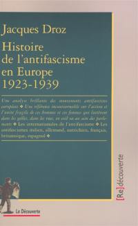 Histoire de l'antifascisme en Europe : 1923-1939