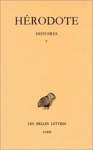 Histoires. Vol. 5. Terpsichore : Livre V