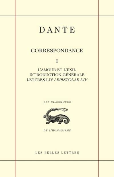 Correspondance. Vol. 1. L'amour et l'exil : introduction générale, Lettres I-IV (Epistolae I-IV)