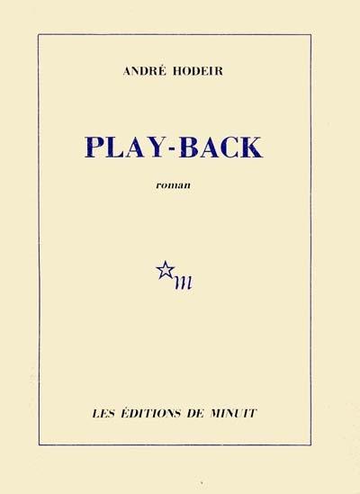 Play-back