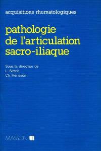 Pathologie de l'articulation sacro-iliaque