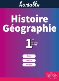 Histoire géographie, 1re toutes séries