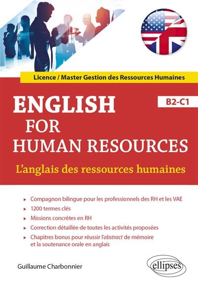 English for human resources : B2-C1. L'anglais des ressources humaines : B2-C1