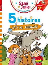 5 histoires spécial animaux : début de CP