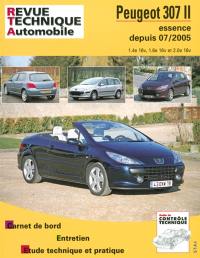 Revue technique automobile, n° B714.6. Peugeot 307 II + CC depuis 06/05, essence 1.4/1.6/2.0