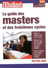 Le guide des masters et des troisièmes cycles
