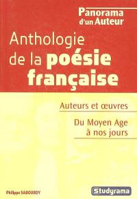 Anthologie de la poésie française, du Moyen à nos jours