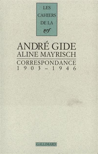 Correspondance 1903-1946