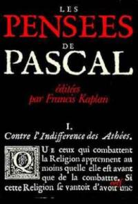 Les pensées de Pascal