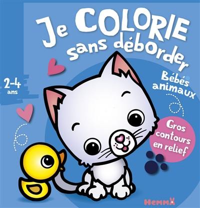 Bébés animaux : je colorie sans déborder : 2-4 ans